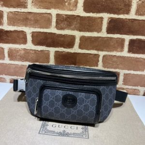 Replica Gucci Double G Oval Waist Bag
