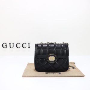 Replica Gucci Gucci Deco Double G Black