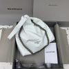 Replica Balenciaga Crush Small Tote White