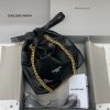 Replica Balenciaga Crush Small Tote Black