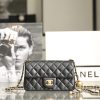 Replica CHANEL CF 17cm Golden Ball Black