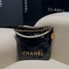 Replica CHANEL 23s Mini Garbage Bag Black