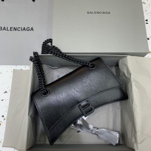 Replica Balenciaga Crush Small Full Black 2.0