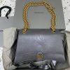 Replica Balenciaga Crush Large Grey