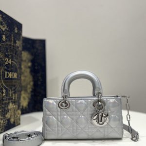 Replica Dior Lady D – Joy Bag Silver