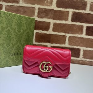 Replica Gucci Matelassé Mini Red