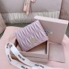 Replica Miu Miu Pocket Wallet Pink