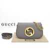 Replica Gucci Blondie Leather Grey
