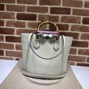 Replica Gucci Diana Medium Tote Bag White