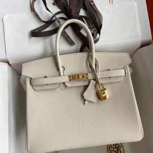 Replica Hermès Birkin White Togo Gold