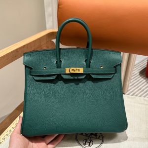 Replica Hermès Birkin Peacock Green Togo