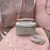 Replica Miu Miu Cosmetic Bag White