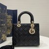Replica Lady Dior Large Black