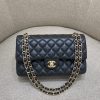 Replica CHANEL Classic Flap 25cm Black Gold