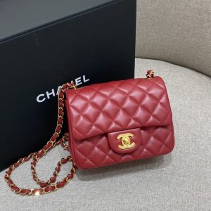 Replica CHANEL Classic Flap 17cm Red
