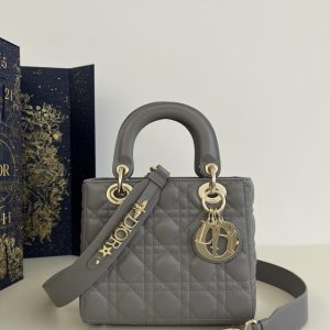 Replica Lady Dior Grey Abc
