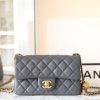 Replica CHANEL CF 20cm Golden Ball Grey