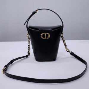 Replica Dior 30 Montaigne Amber Chain Black