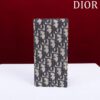 Replica Dior Long Jacquard Wallet White