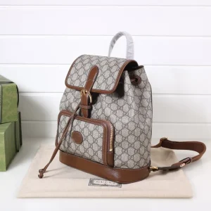 Alternative view of Replica Gucci Backpack With Interlocking G
