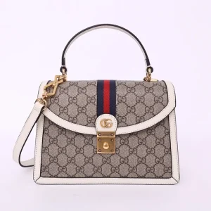 Alternative view of Replica Gucci Ophidia Small Top Handle Bag With Web