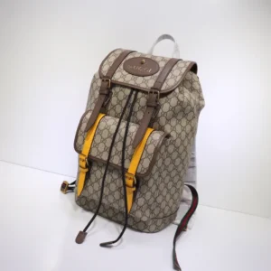 Alternative view of Replica Gucci GG Supreme Leather Backpack