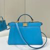 Replica Fendi Peekaboo Large Blue