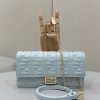 Replica Fendi Baguette Small Sky Blue