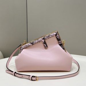 Replica Fendi First Pink Python