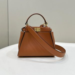 Replica Fendi Peekaboo Medium Brown