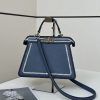 Replica Fendi Peekaboo Dark Blue