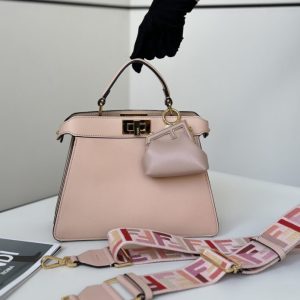 Replica Fendi Peekaboo Medium Pink