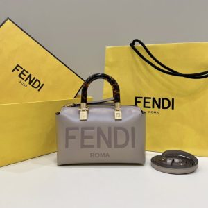 Replica Fendi By The Way Boston Dark Beige