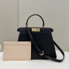 Replica Fendi Peekaboo Medium Black