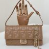 Replica Fendi Baguette Full Brown