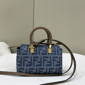 Replica Fendi By The Way Boston Blue Denim