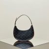 Replica Celine Triomphe Moon Bag Brown
