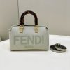 Replica Fendi By The Way Boston Beige Cotton