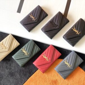 Replica Yves Saint Laurent Large Flap Wallet