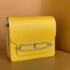 Replica Hermès Sac Roulis Yellow