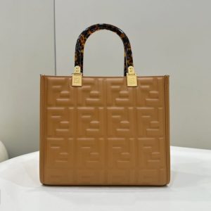 Replica Fendi Small Tote Brown