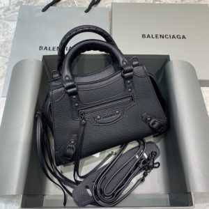 Replica Balenciaga Neo Classic City Black