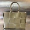Replica Bottega Veneta Arco Tote Milk Tea