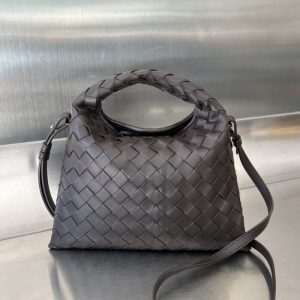 Replica Bottega Veneta Hop Mini Dark Brown