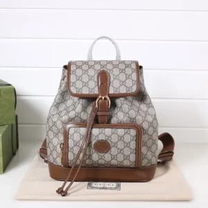 Replica Gucci Backpack With Interlocking G