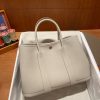 Replica Hermès Garden Party 30Cm Clacier White