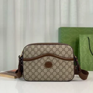 Replica GUCCI MESSENGER BAG WITH INTERLOCKING G
