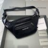 Replica Balenciaga Everyday Bag Patent Black