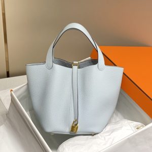 Replica Hermès Picotin Lock Holy Grail Blue