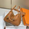 Replica Hermès Lindy Golden Brown